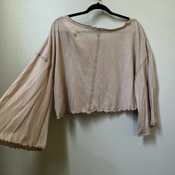 Free People boxy crop top - Picture 2 of 3